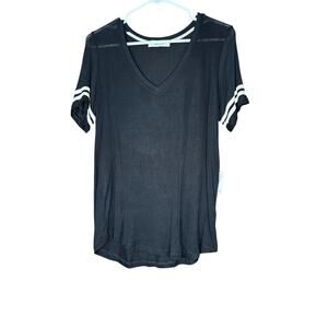 MOD black and white striped tshirt nwt